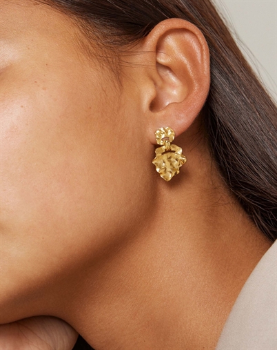 Enamel Copenhagen - Windy Small Øreringe - Guldfarvet